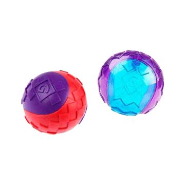 GiGwi Leke Ball flytende 2p Lilla M 6cm