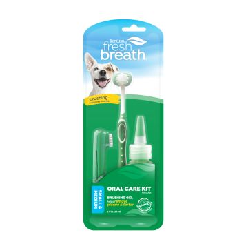 Tropiclean OralCare kit gel+tandborstar