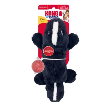 KONG Cozie Pocketz Skunk Flerfarget 29cm