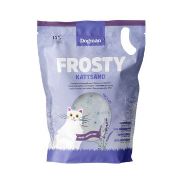 Dogman Kattsand Frosty Lavendel 10L