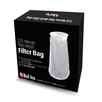 Red Sea Filter Bag Reefer 225mikron Hvit 26cm