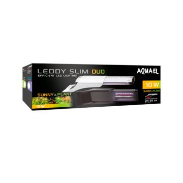 Aquael Leddy Slim Duo Sunny & Plant Svart 10W 6500/8000K